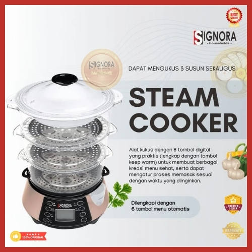 Signora Steam Cooker / Pengukus Listrik Signora