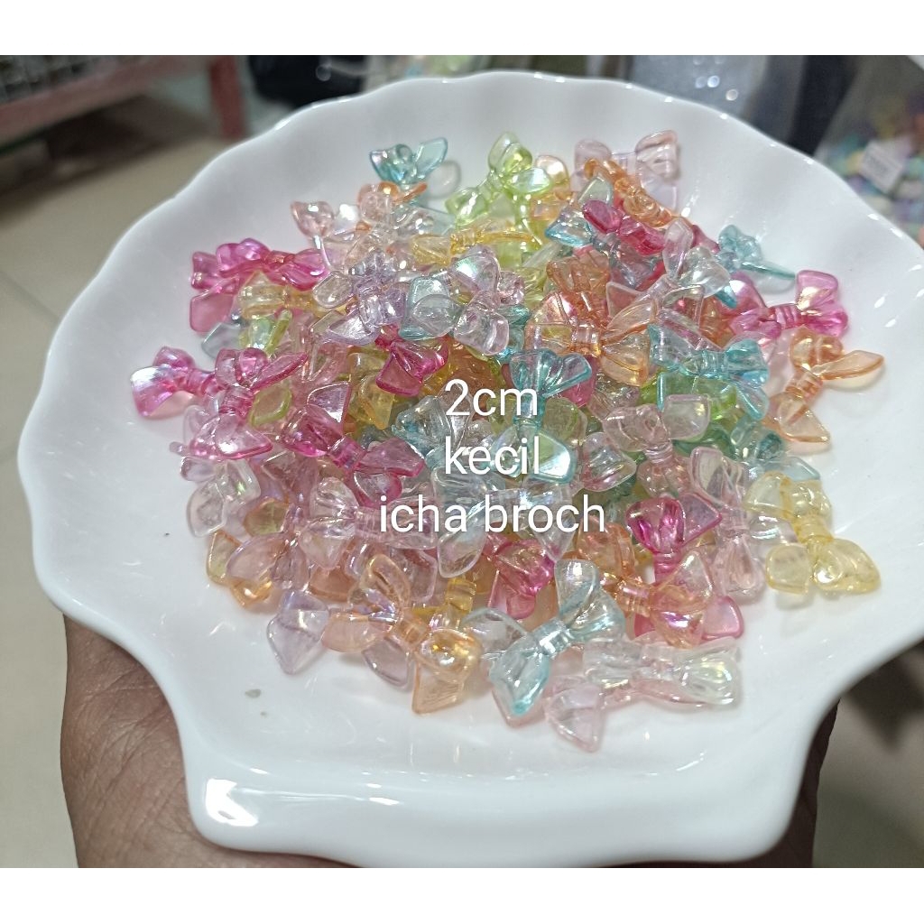 mute manik pita bening kilap AB ecer 50gram(a)