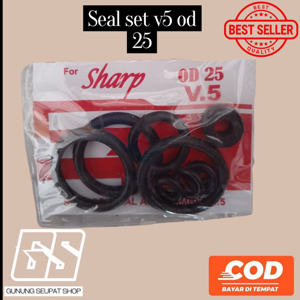 sperpart seal v5 od 25 | sil v5 od 25