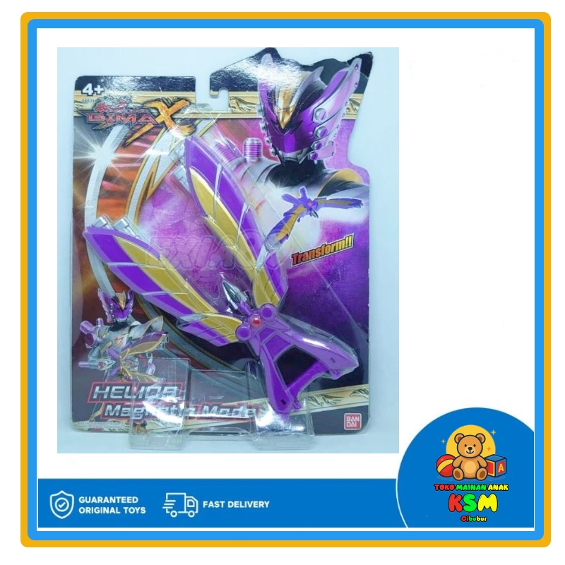 Bima X Helios Magnetic Mode Original Bandai Action Figure