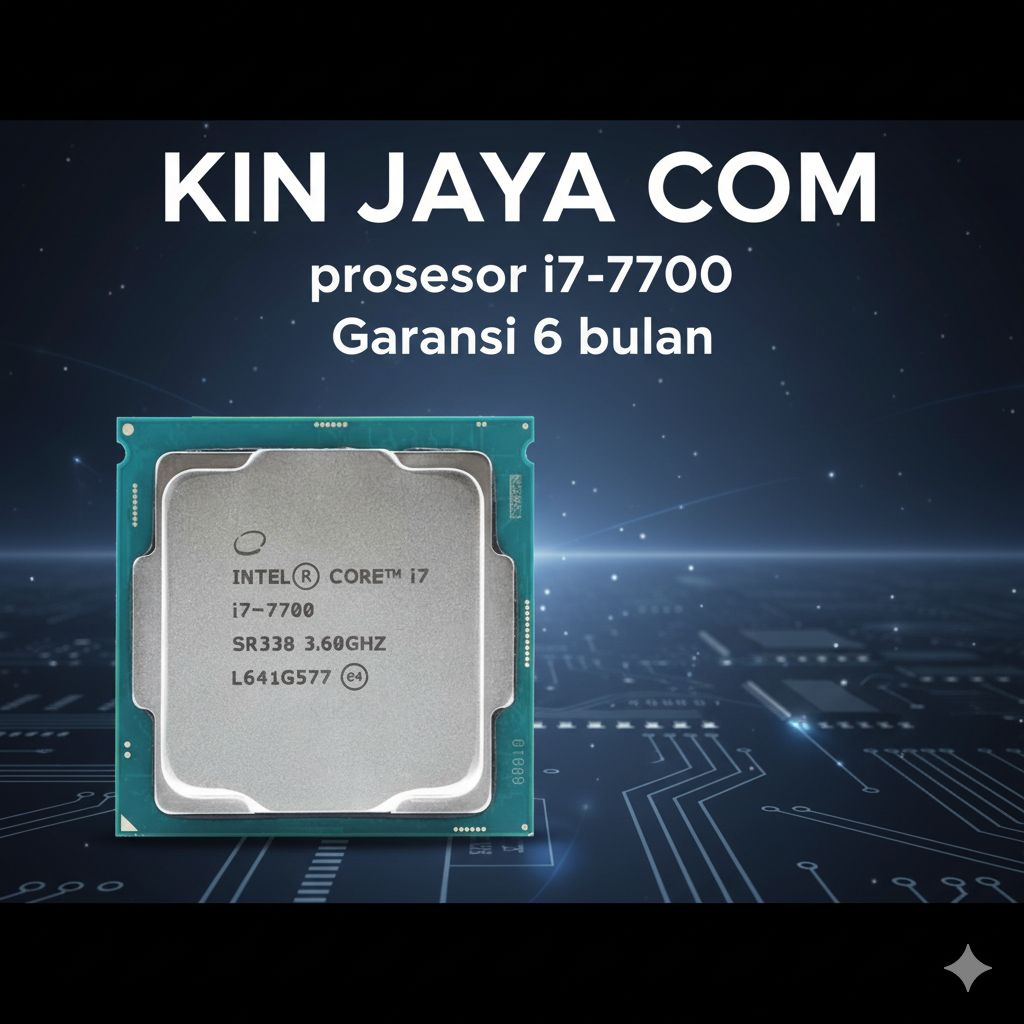 Prosesor i7-7700 gen 7 bergaransi