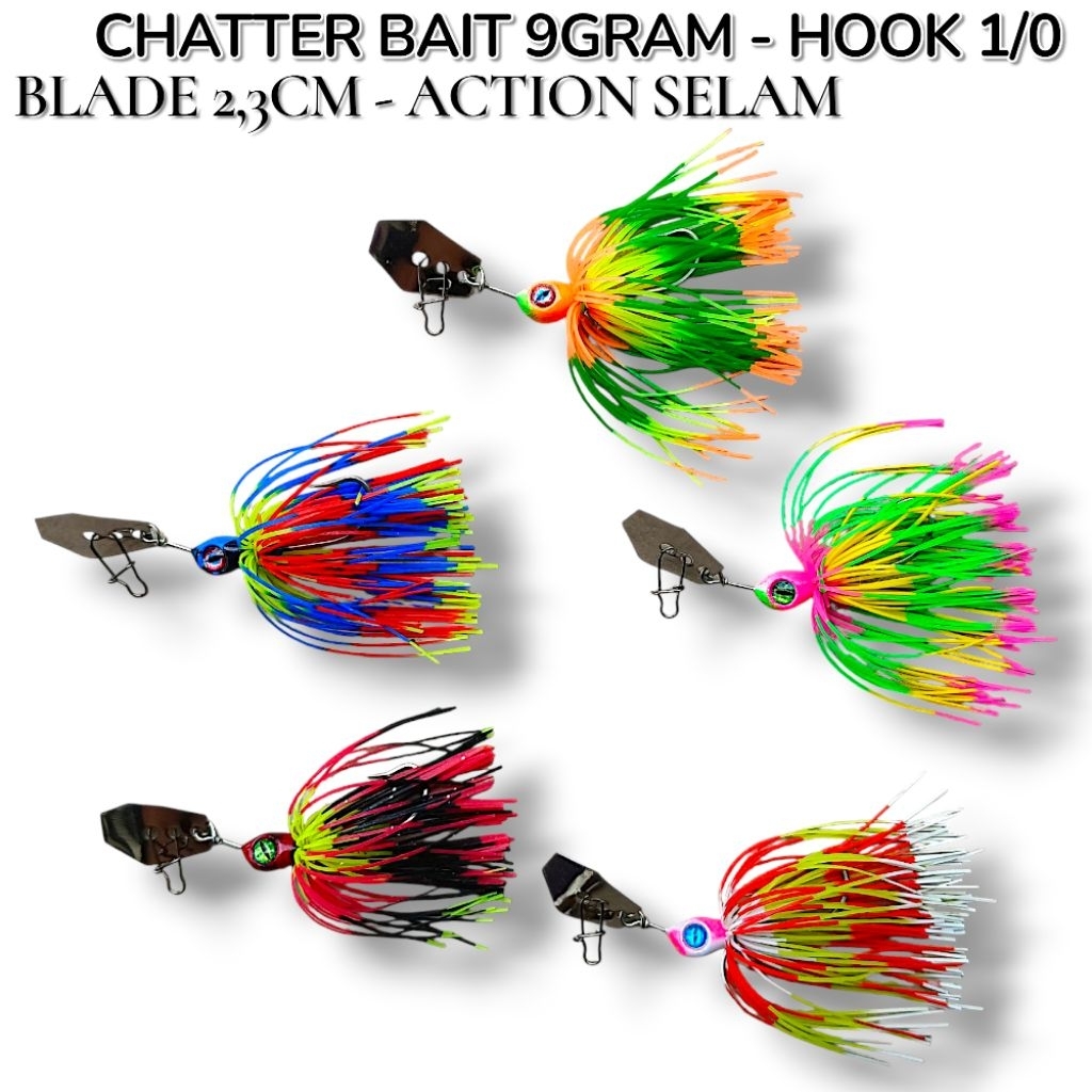CUTTER BAIT ZAL LURE. SPIN BAIT. CHATTER BAIT. lure casting gabus. umpan casting. umpan dalam.