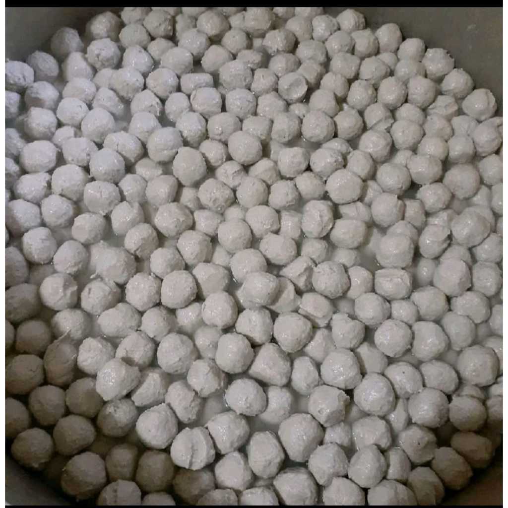 Bakso Kecil isi 100 Butir / basreng mentah ikan tuna isi 100 butir