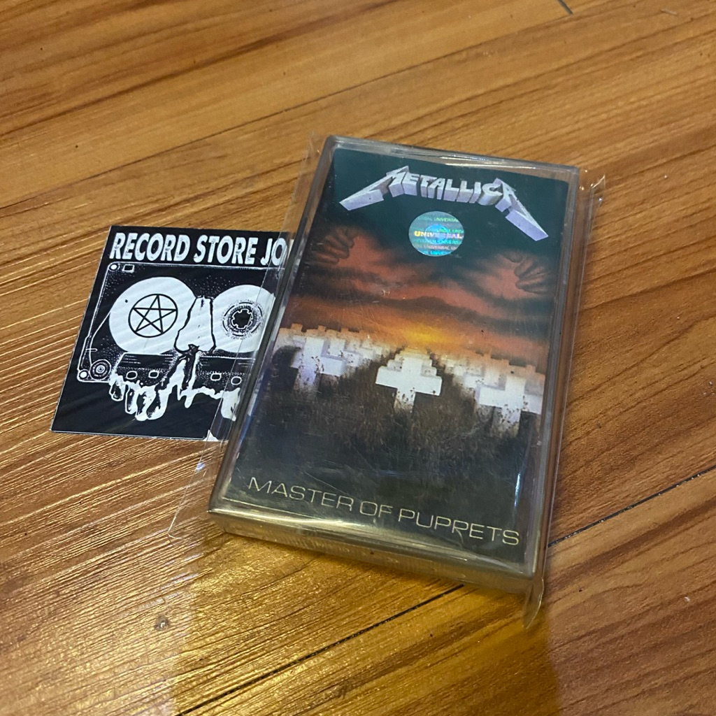 kaset metallica - master of puppets