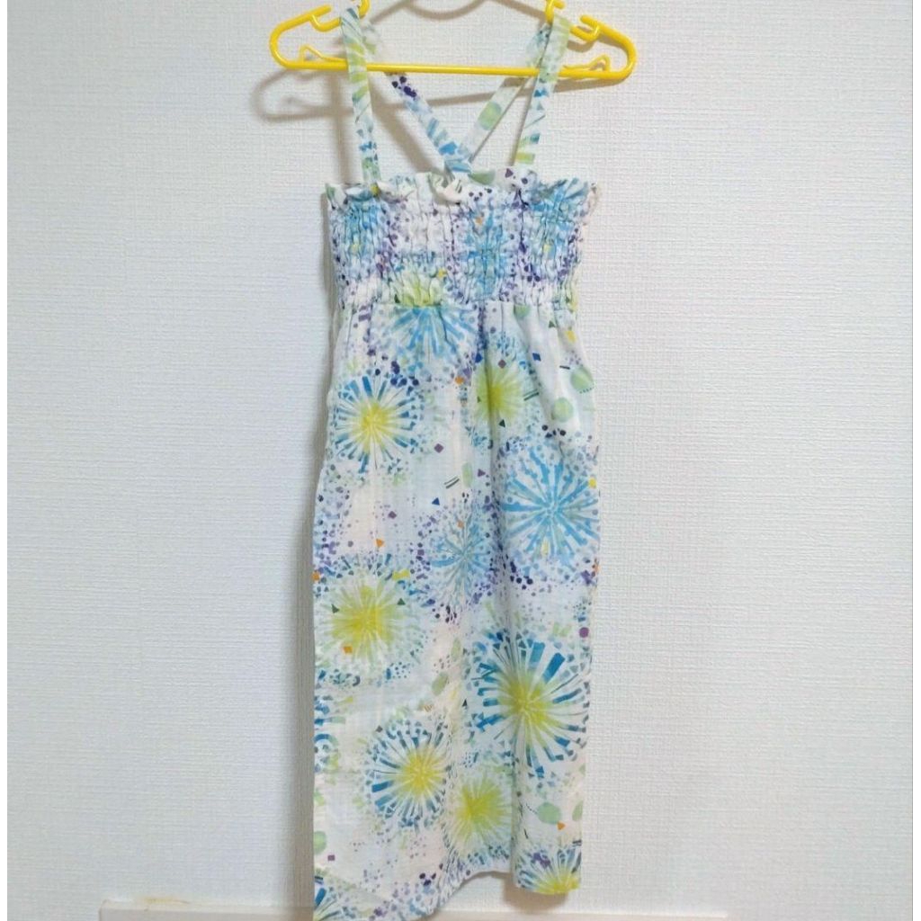 Dress pantai bohemian anak preloved