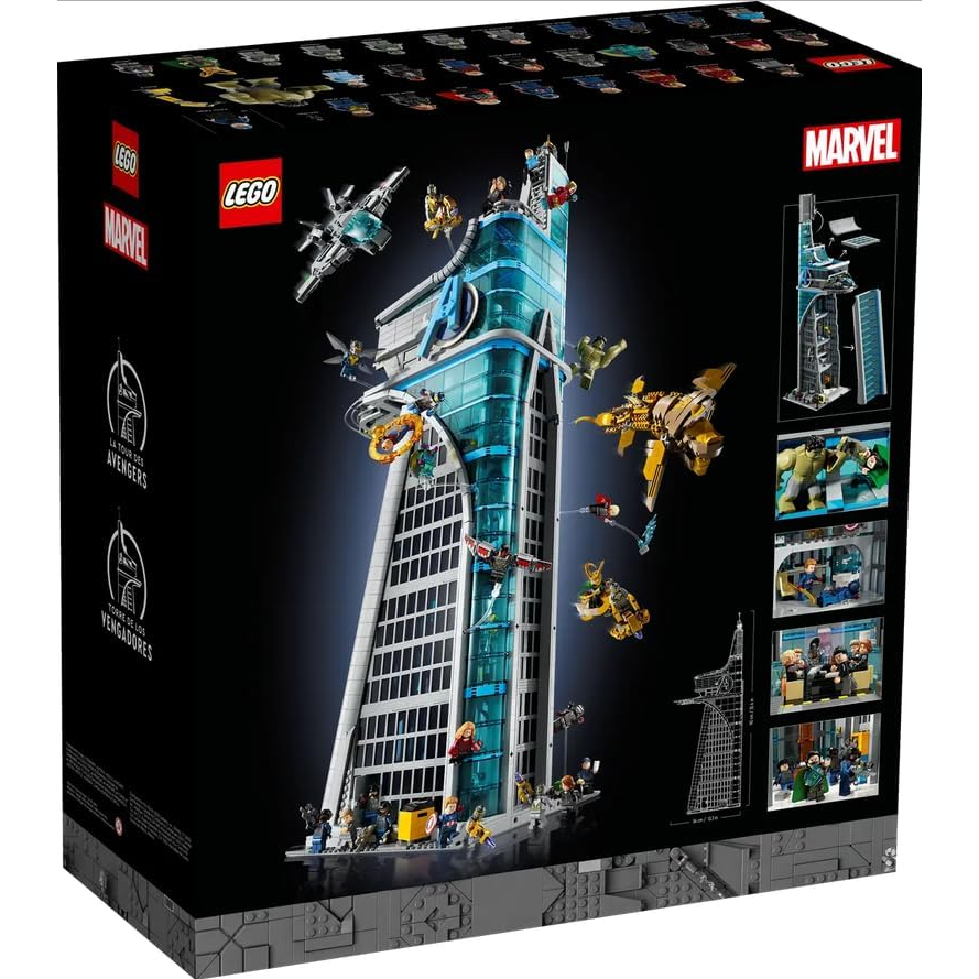 LEGO: Marvel Avenger Tower Building Set (5201 Pieces - 76269)