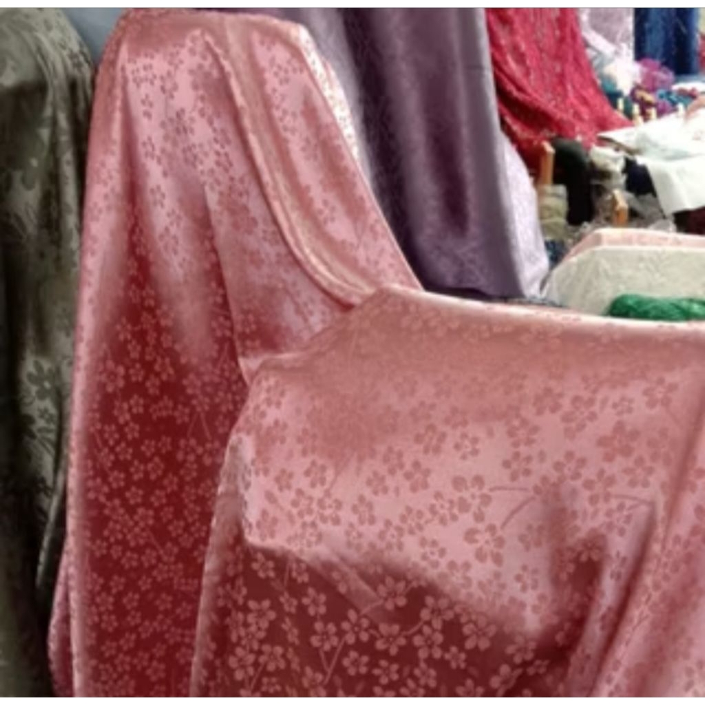 bahan kain Armani jaguar silk / kain jaguar motif premium /bahan jaguar Armany