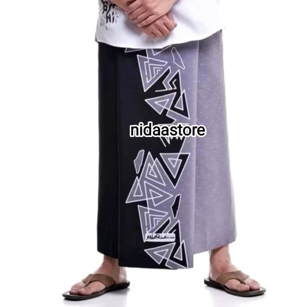 SARUNG RABBANI PALESTINE SARUNG INTIPA HITAM ABU