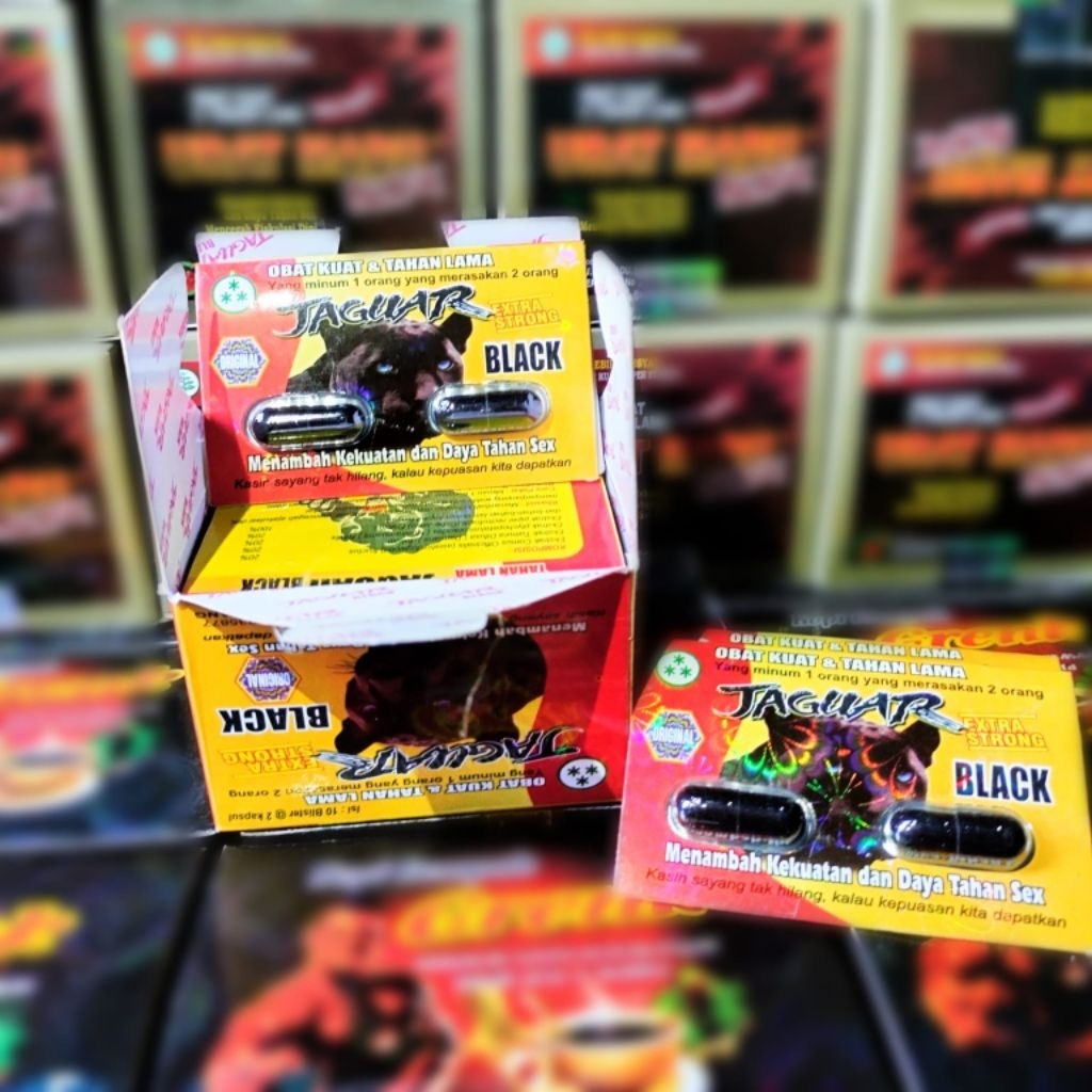 kapsul hitam jaguar isi 10