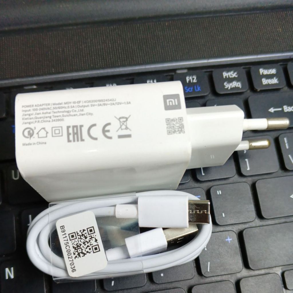 batok charger Xiaomi 18 Watt original copotan fast charging