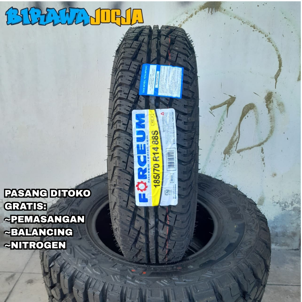 Ban mobil AT 185 70 r14 Forceum AT Semi Offroad Ban Avanza, Kijang Super Ring 14 A Tz, Nik 2025