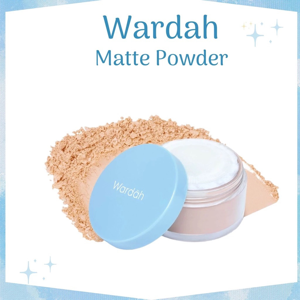 Wardah Lightening Matte Powder SPF 15 PA++  20gr No 2 Natural beige| Oil Control | Bedak Tabur