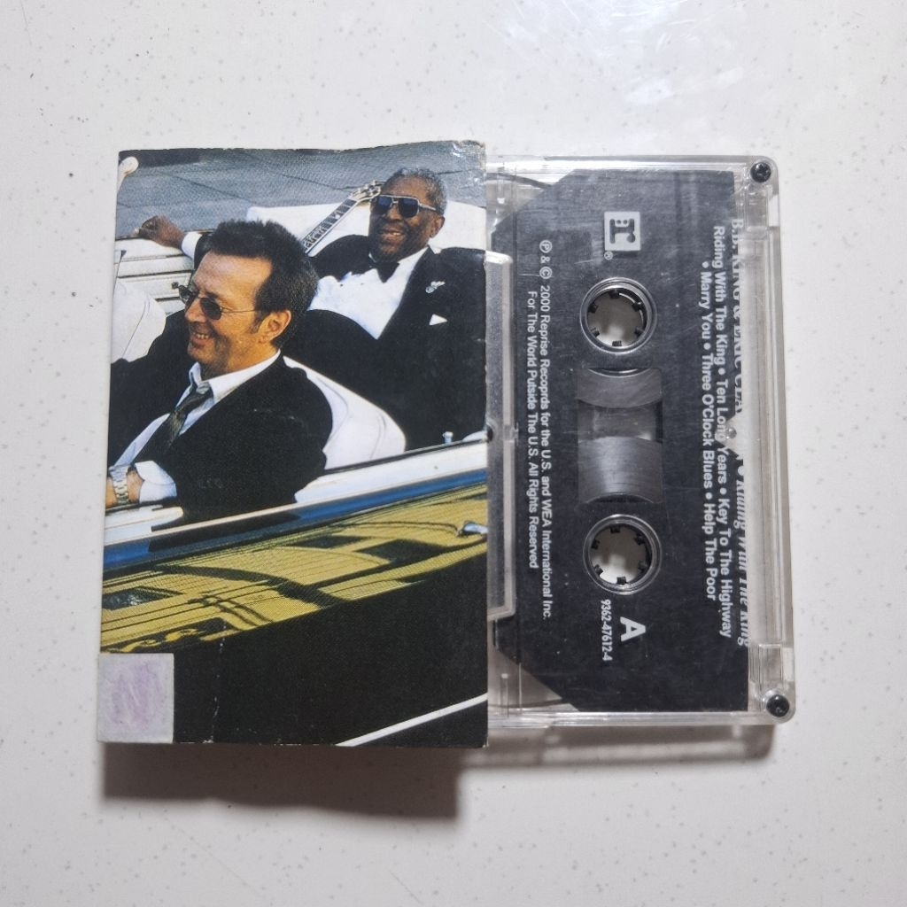 Kaset Pita Band B.B King & Eric Clapton Riding With The King