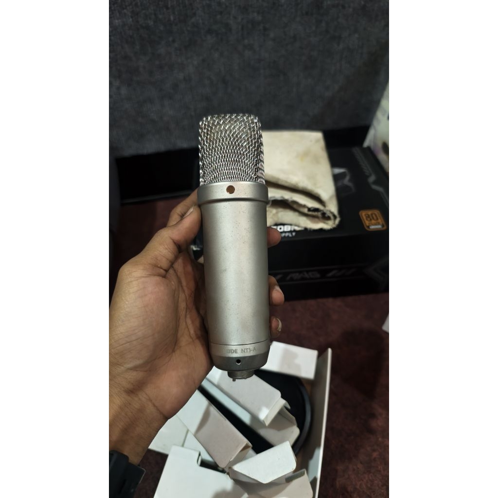 Mic Condenser Studio recording - RODE NT1-A Second Fullset like new