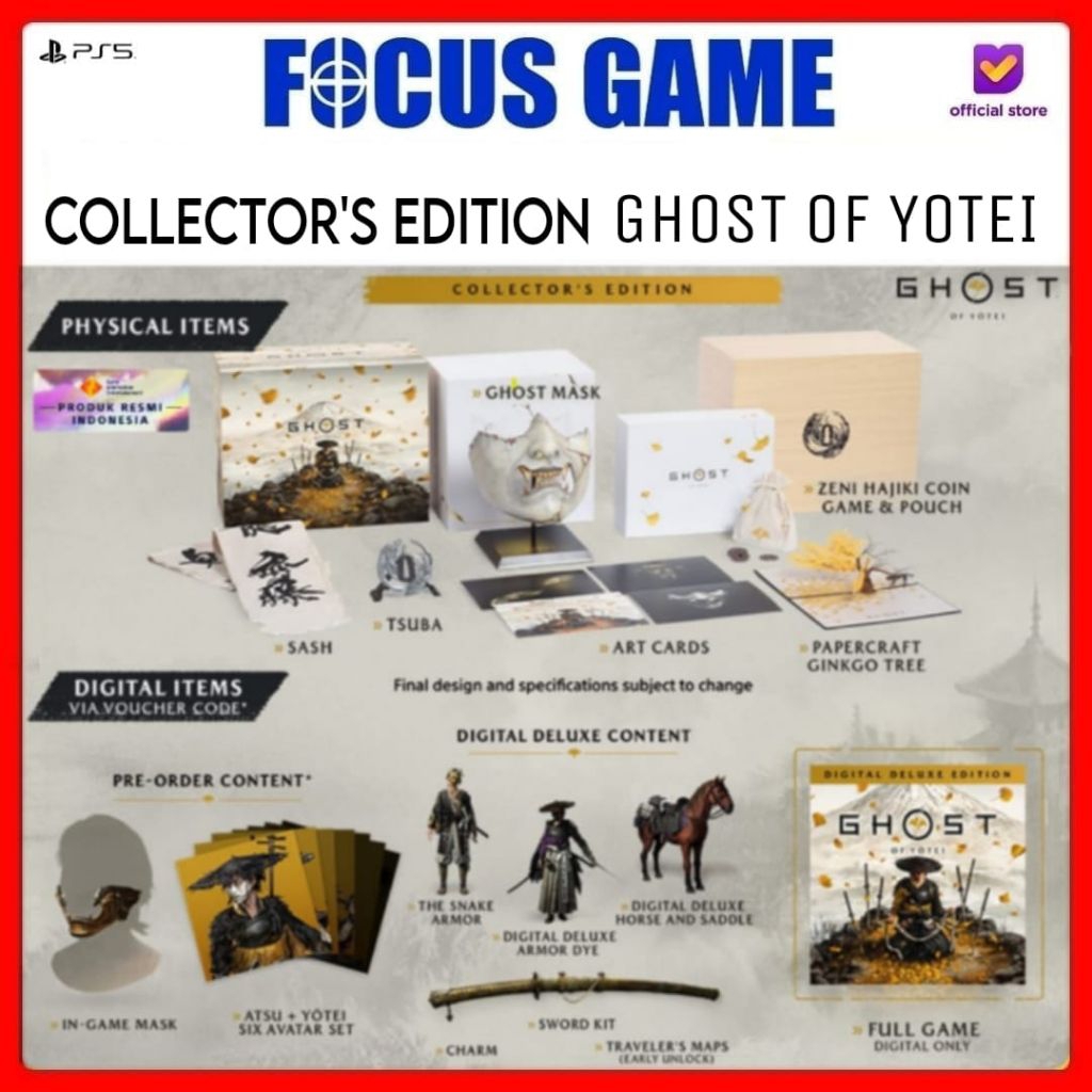 Ghost Of Yotei Collector Edition PS5 PS 5 Gaming Limited