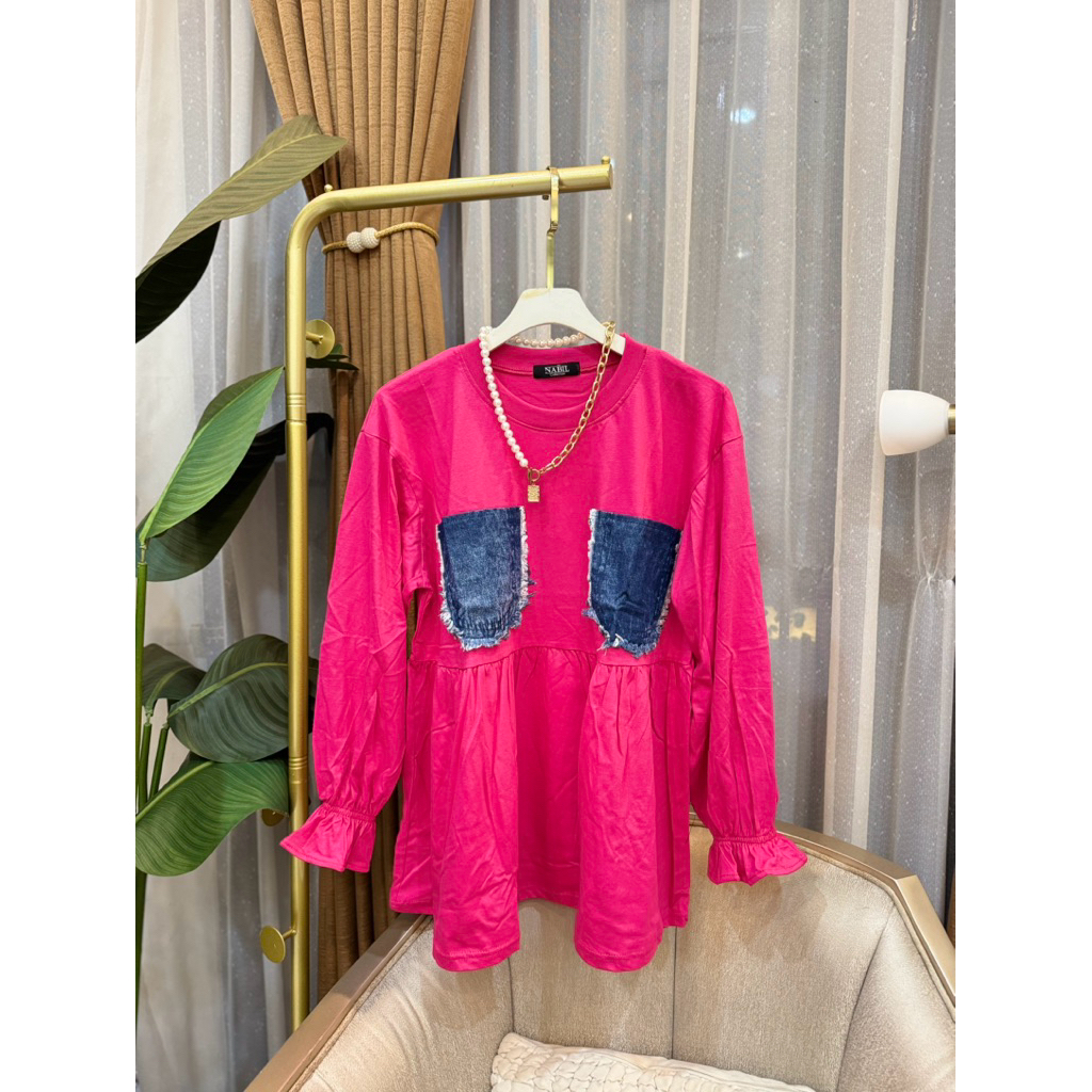 KORINA Store || Atasan GISSEL atasan wanita premium NABL