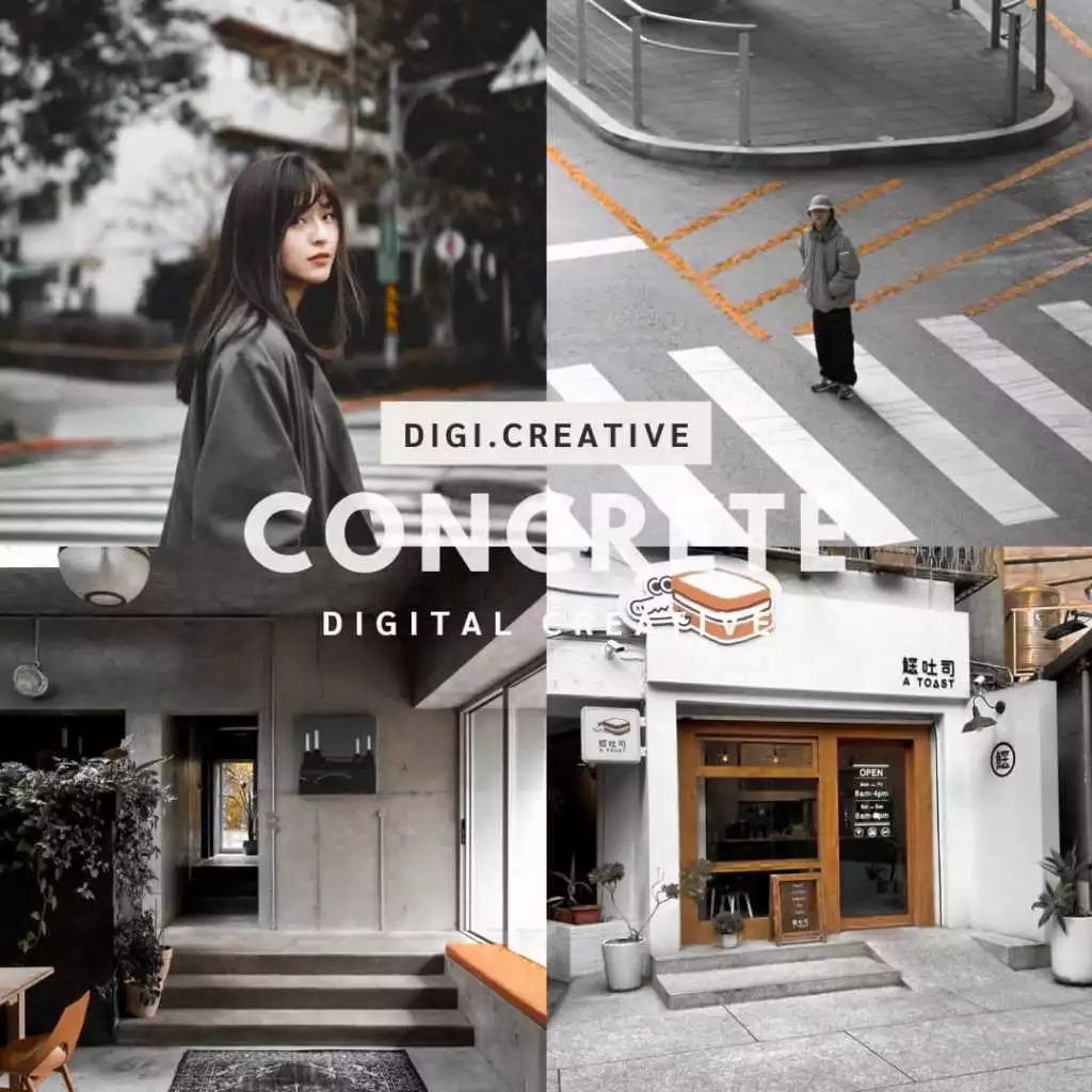 PRESET AESTHETIC | CONCRETE PRESET | LIGHTROOM