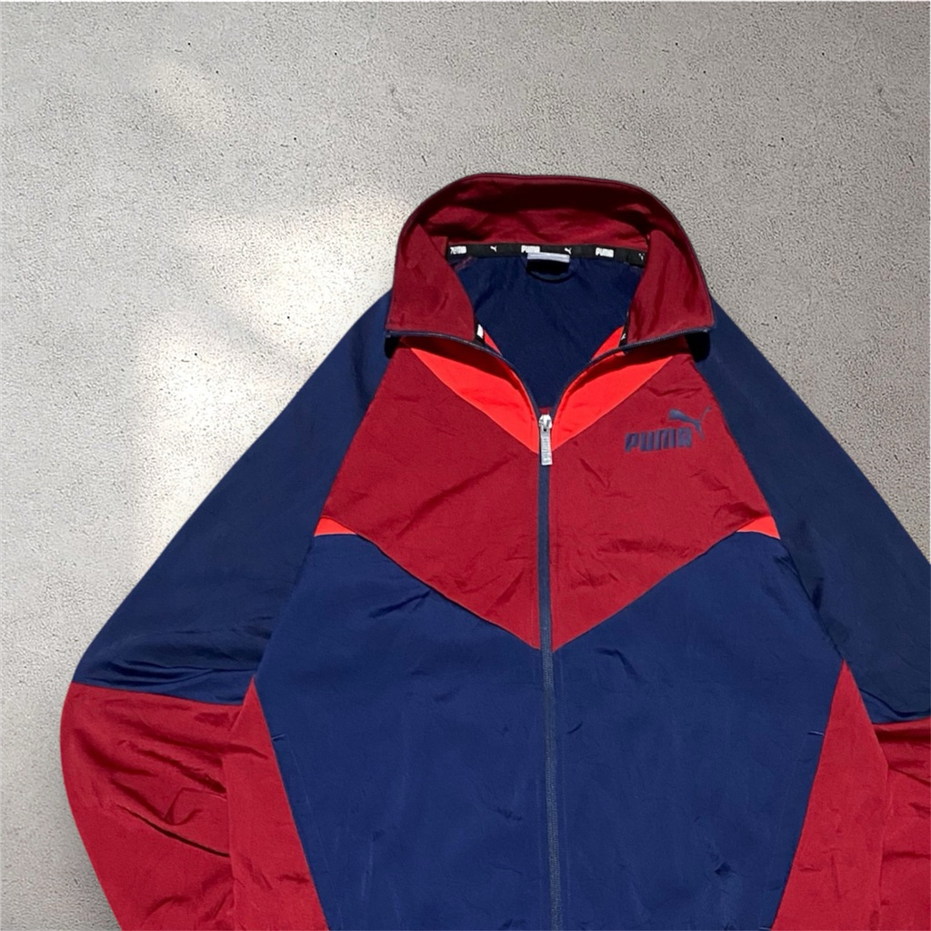 Tracktop Vintage Colorblock Three Tone Colour Brand Puma