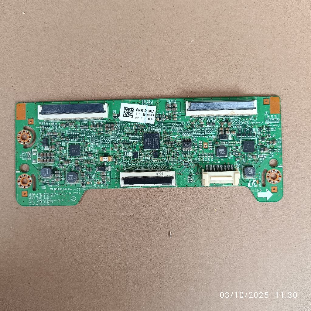 Ticon tcon tikon panel layar tv samsung UA32H5150AK UA32H5150 UA32H5100 UA32H5000 original copotan