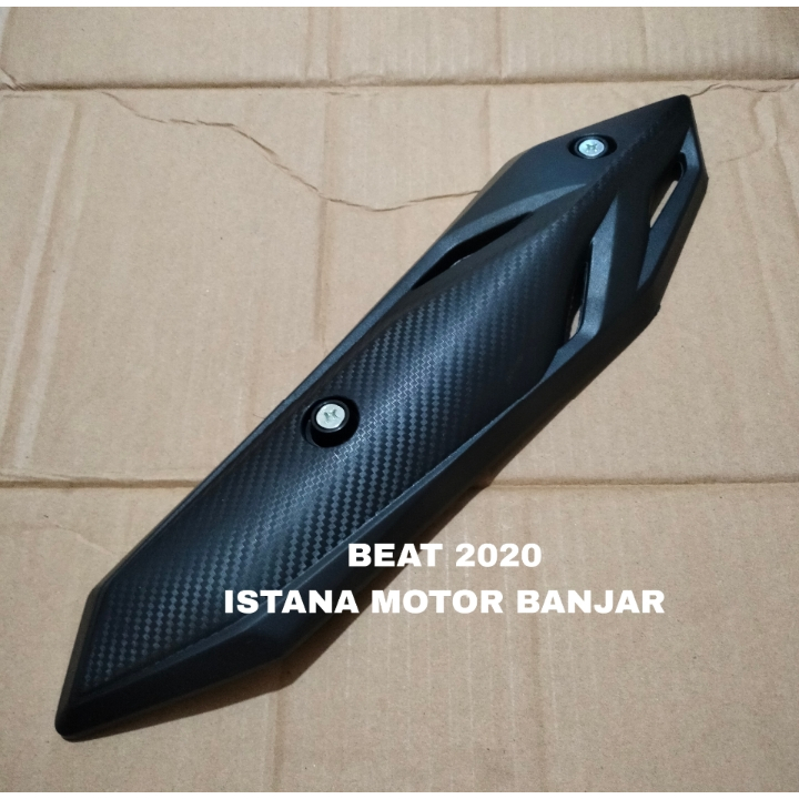 BJM COVER TAMENG TUTUP KNALPOT BEAT NEW 2020 LED COVER KNALPOT BEAT 2020