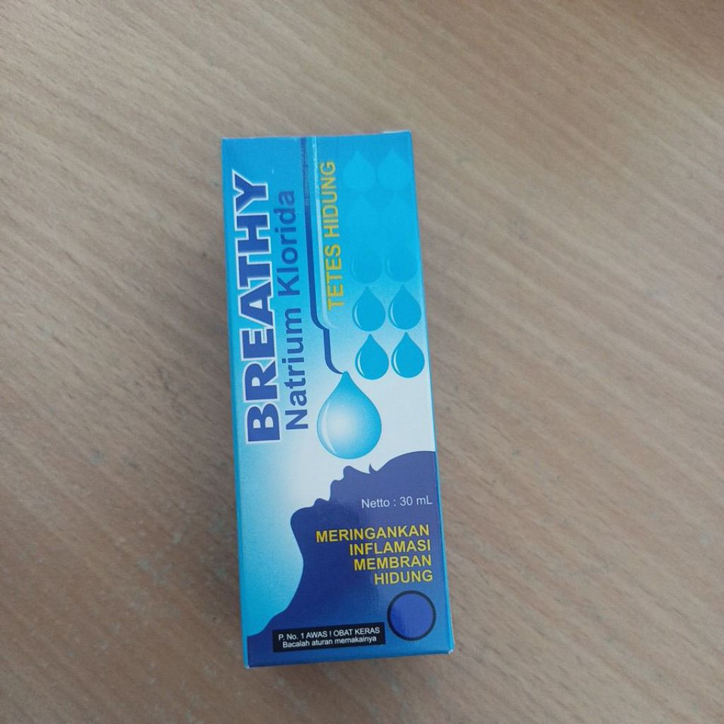 Breathy nasal drop - Tetes Hidung