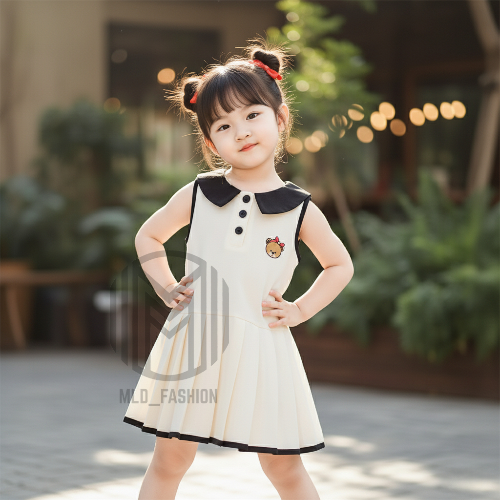MLD_FASHION | Dress Anak JANET (Estimasi 6 bulan - 6 tahun)