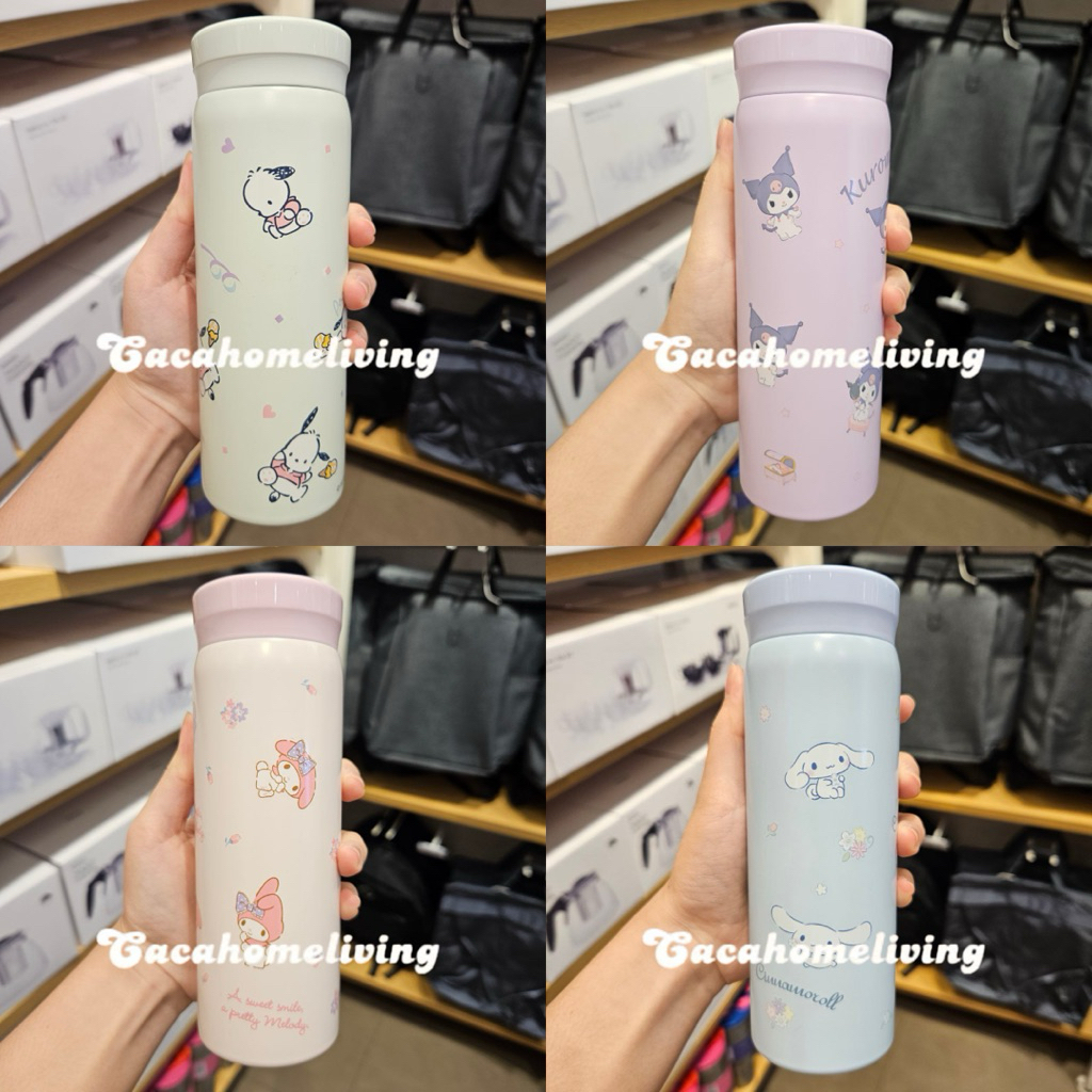 Miniso x Sanrio - Insulated Bottle / Termos Stainless Sanrio Collection (280ml) My Melody / Kuromi /