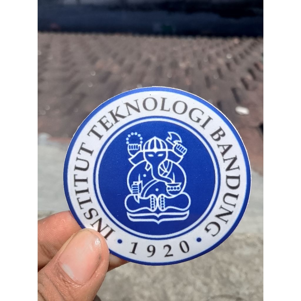 Stiker Vinyl Terlaminasi Logo ITB – Institut Teknologi Bandung