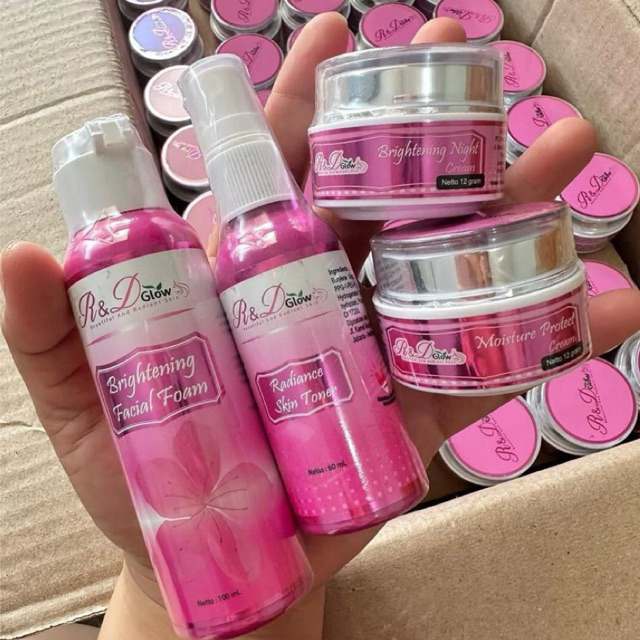 R&D Glow Beautyfull & Radiance Skin - Paket Wajah R&D Glow RND GLOW