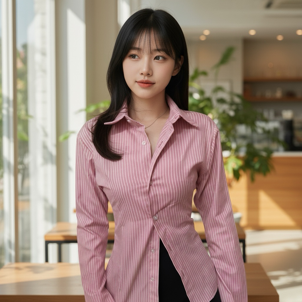 COD GF ORIGINAL JENNIE FITTED KEMEJA SLIMFIT