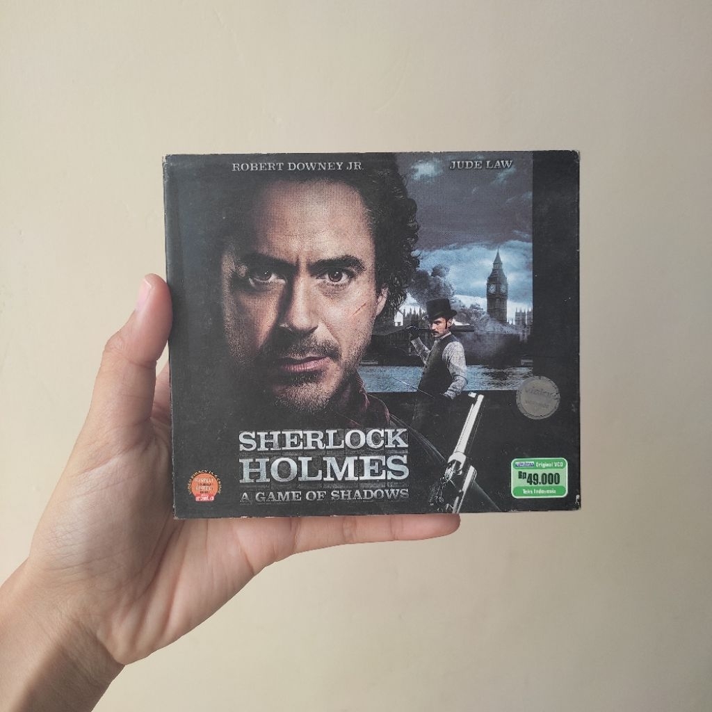 VCD Sherlock Holmes - A Game of Shadows (Preloved) | Robert Downey Jr | Jude Law