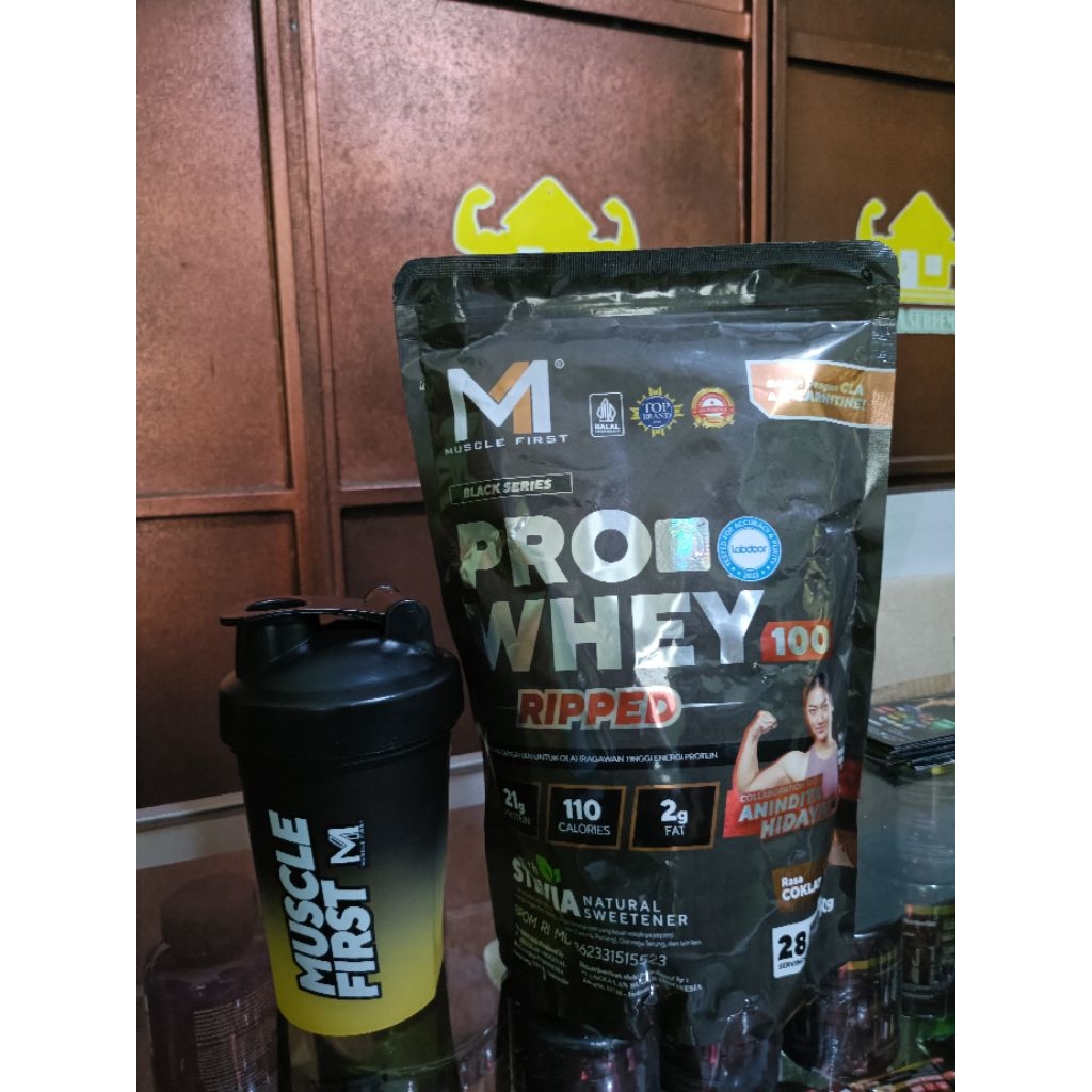 Muscle First Pro Whey 100 Ripped 2lb Whey Protein