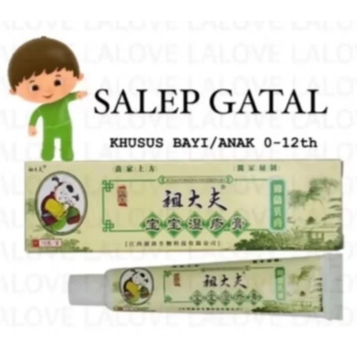 Salep Gatal Anak Usia 0 -7 tahun Salep Dewasa Mengobati Penyakit Kulit Gatal Gatal Alergi dll Ampuh