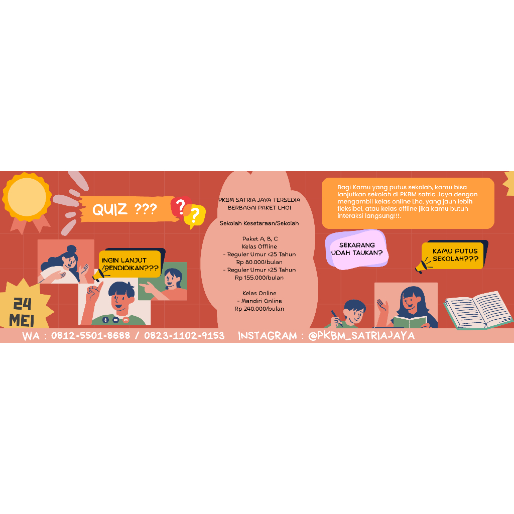 PKBM (Paket Sekolah Kesetaraan)