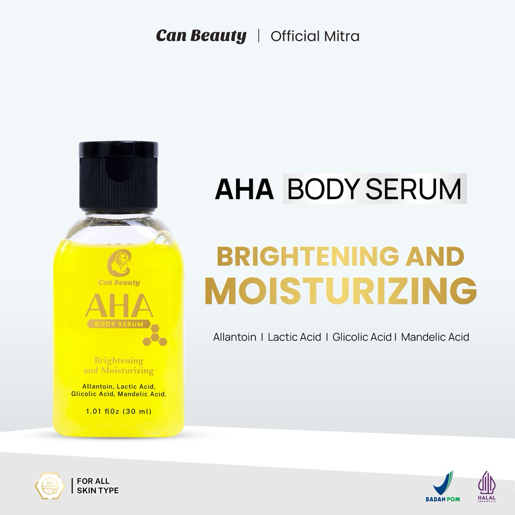 AHA Body Serum Can Beauty