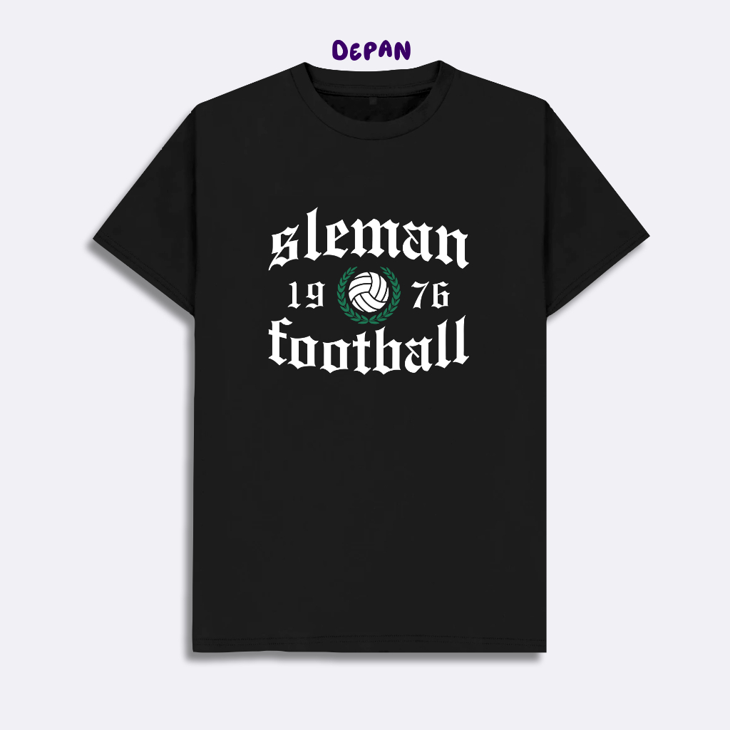 Kaos Sleman Football 1976 Baju Kaos Suporter Bola PSS Sleman