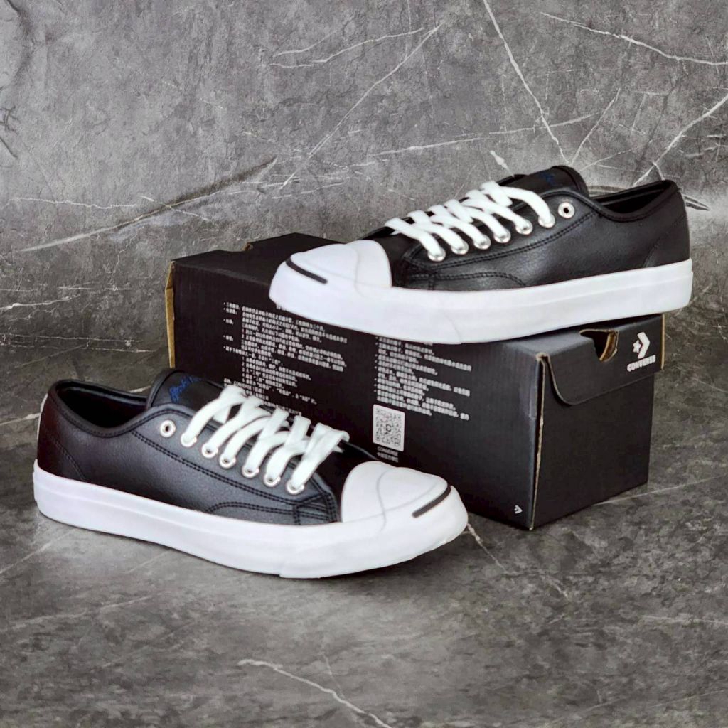 CONVERSE JACK PURCELL OX LEATHER BLACK