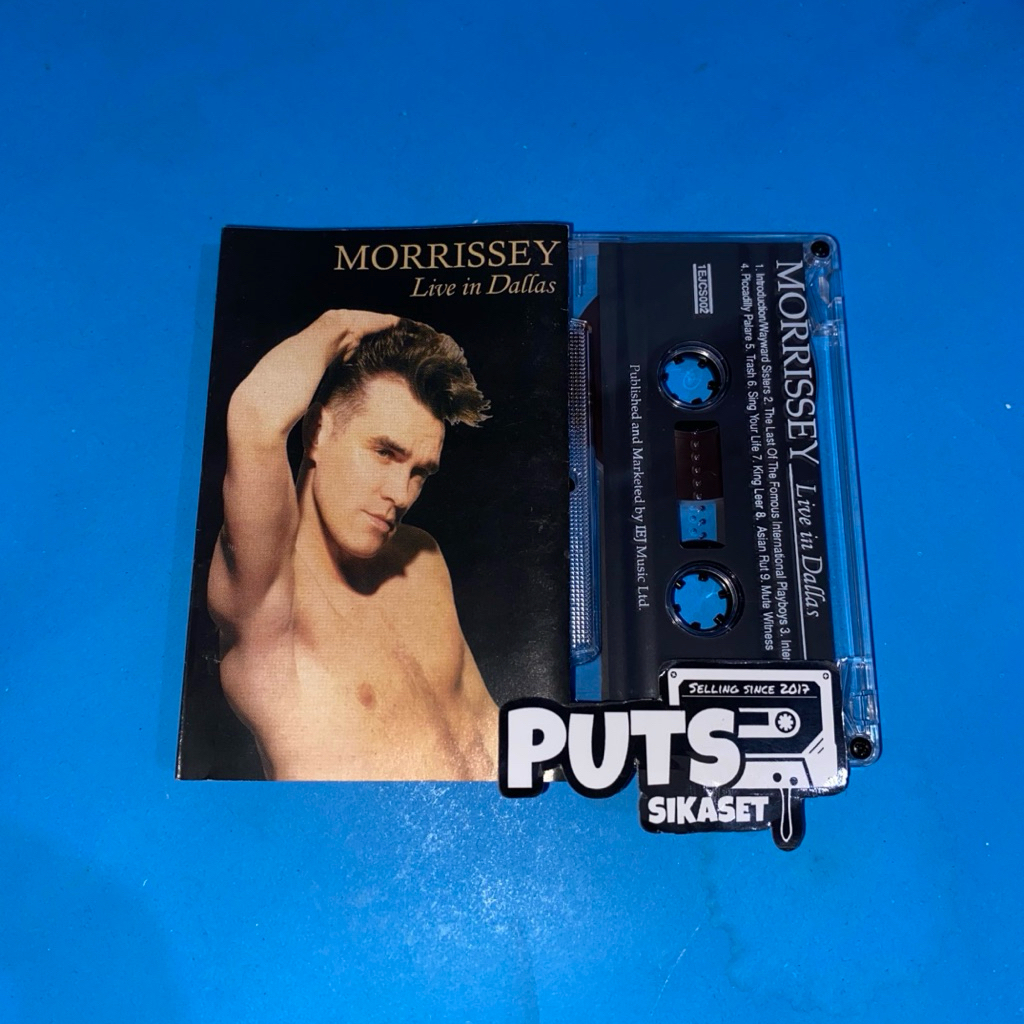 kaset pita Morrisey - Live In Dallas (Vocalis The Smiths)