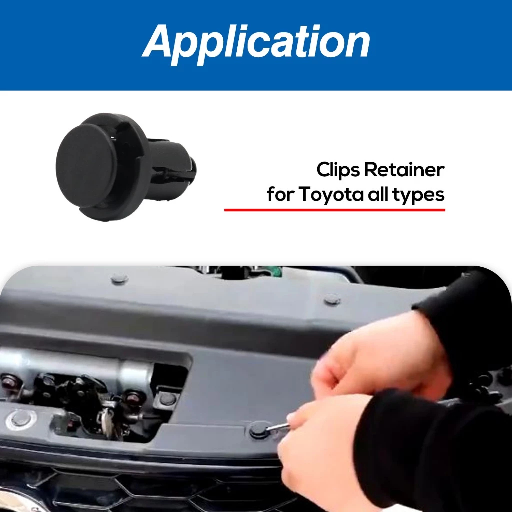 Kancing Klip Bemper Honda Size Panjang L Jazz City Civic Accord Freed Stream Clip Fender BS1275