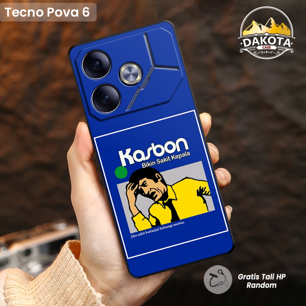 Case hp Tecno Pova 6 Silikon Softcase Motif Random | Casing Tecno Pova 7 4G | Tecno Pova 7 5G | Casi