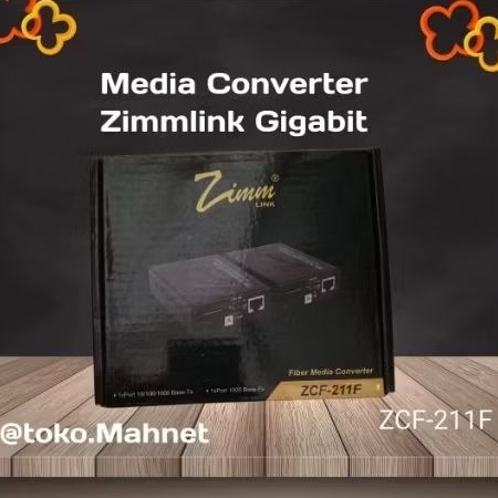 Media Converter Zimmlink A-B Gigabit