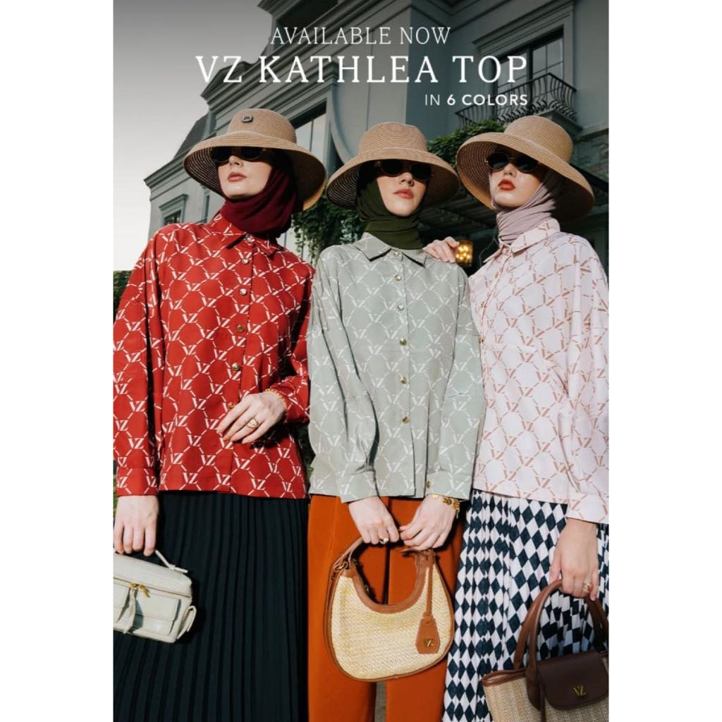 VZ Kathlea Top Monogram Original by VIVI ZUBEDI