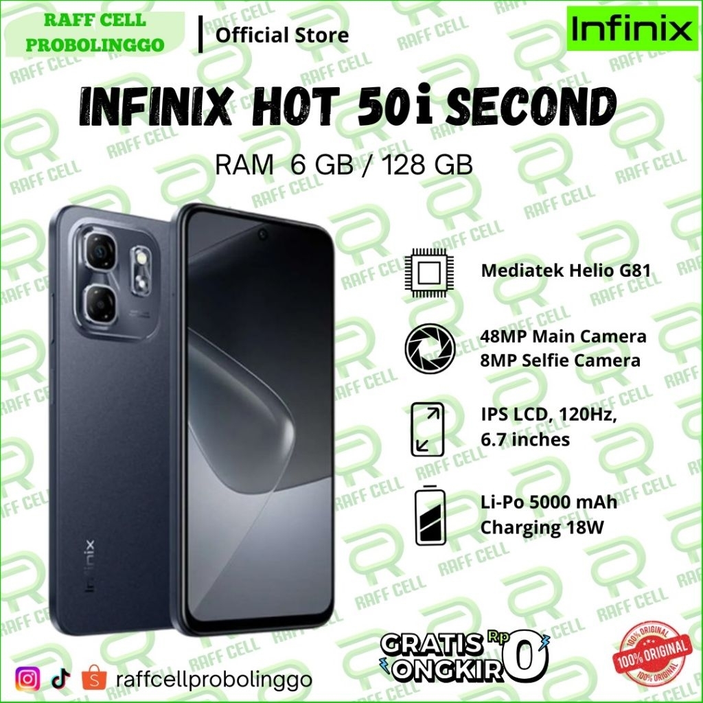 INFINIX HOT 50i SECOND