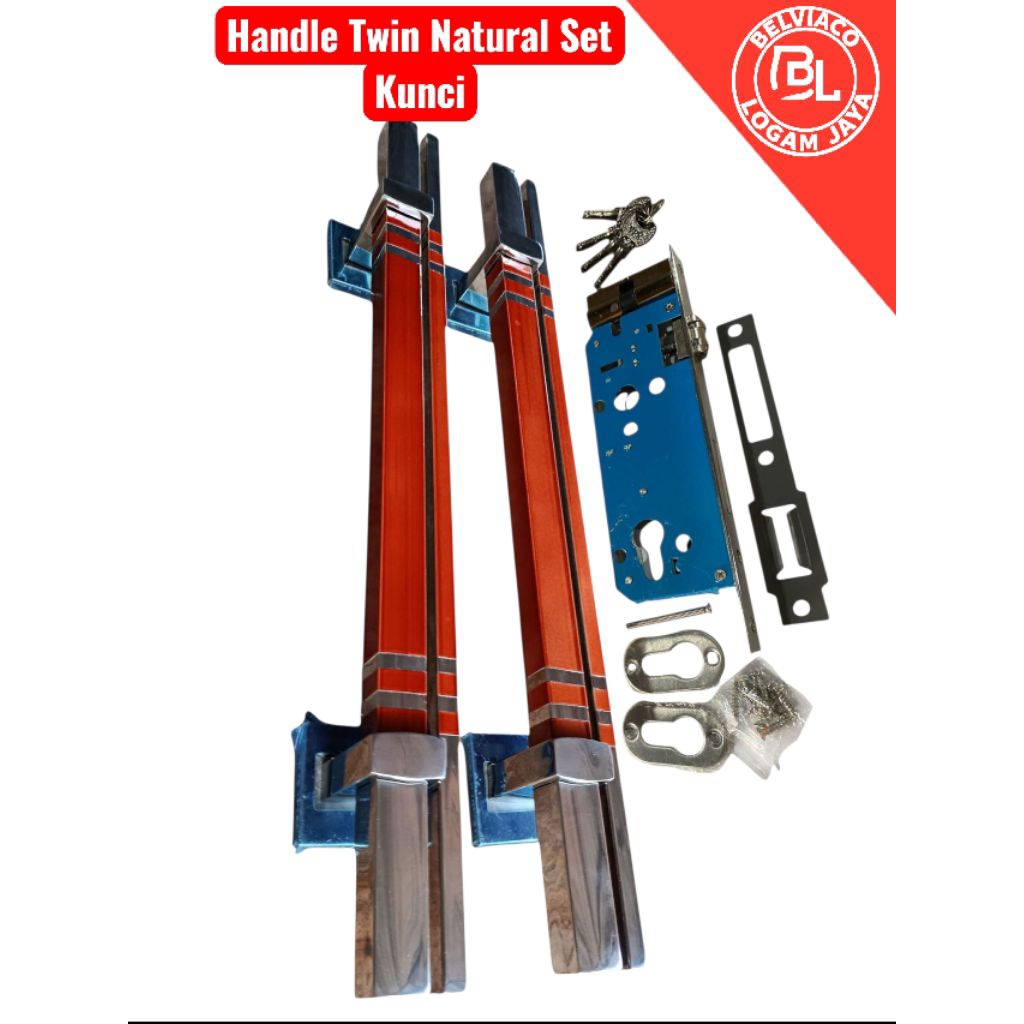 Handle Twin lurus Handle pintu Tarikan pintu pegangan pintu gagang pintu rumah stainless Handle pint
