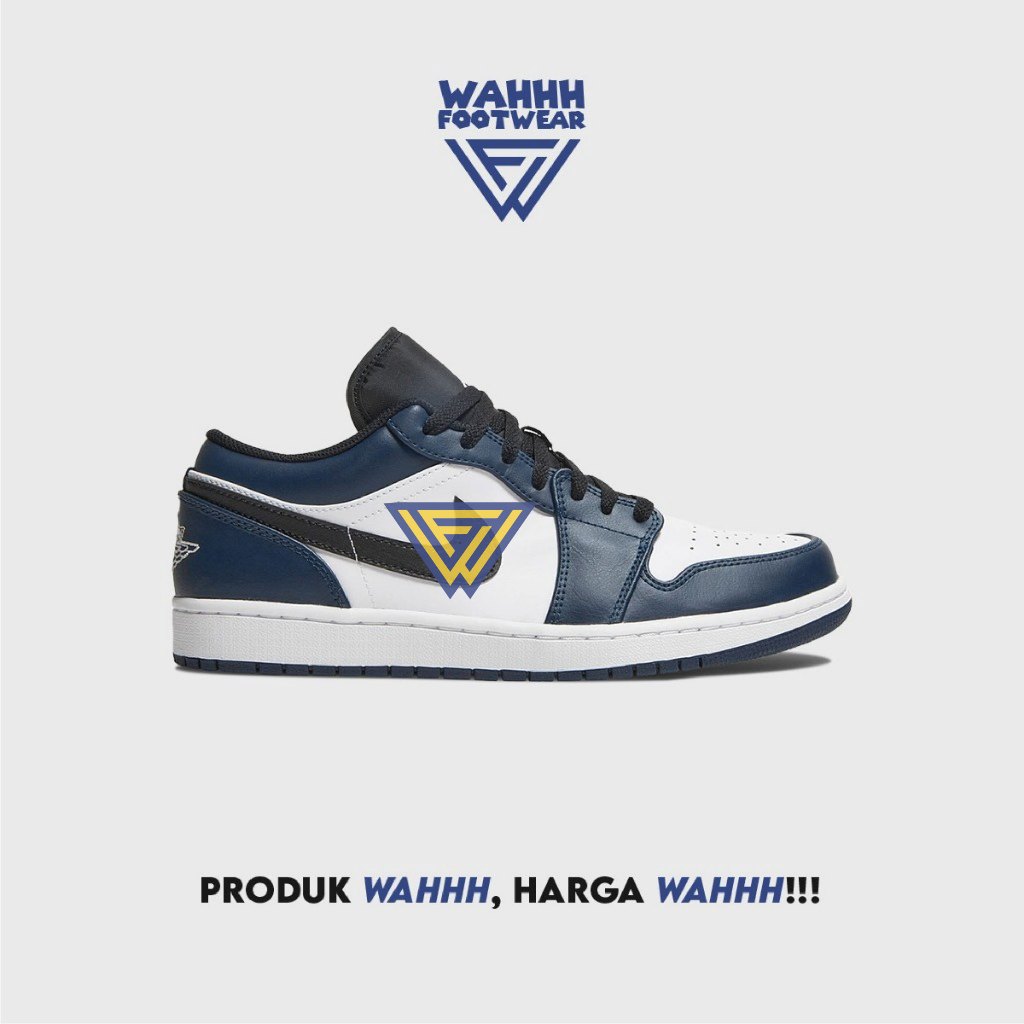 NK Air Jordan 1 Low - Retro Navy