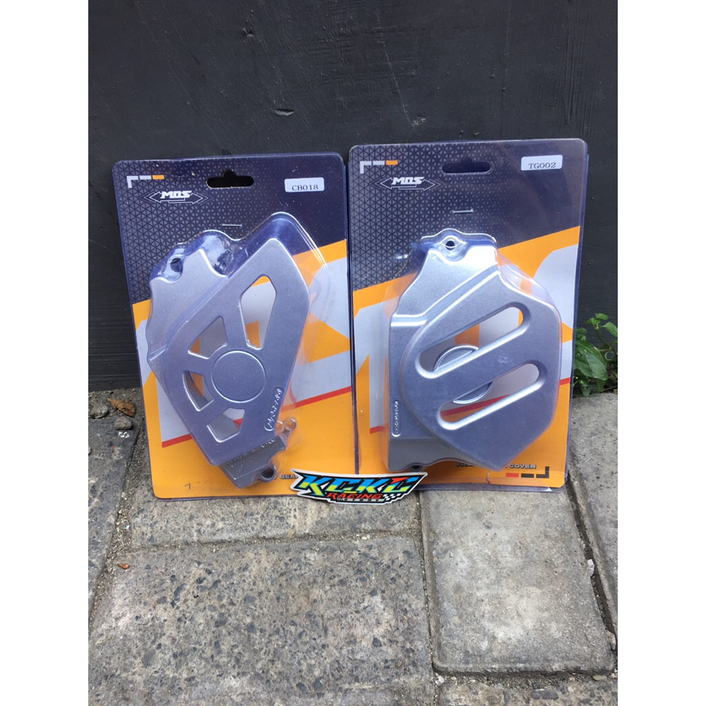 TUTUP RANTAI TUTUP GEAR DEPAN CRF FTR MOS COVER RANTAI KC_KC RACING STORE
