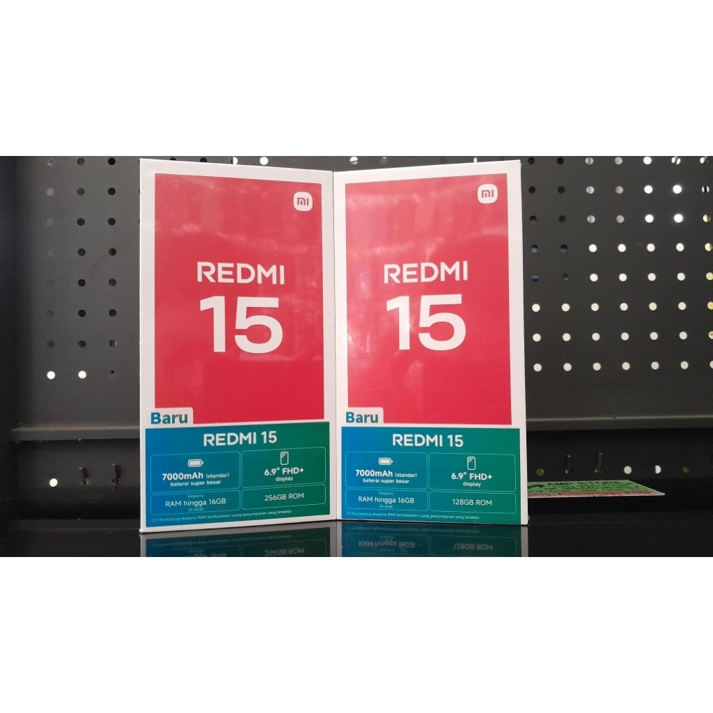 [AzamMediaPonsel] REDMI 15 NEW Garansi Resmi No Repack (Ram 8/128GB, 8/256GB)
