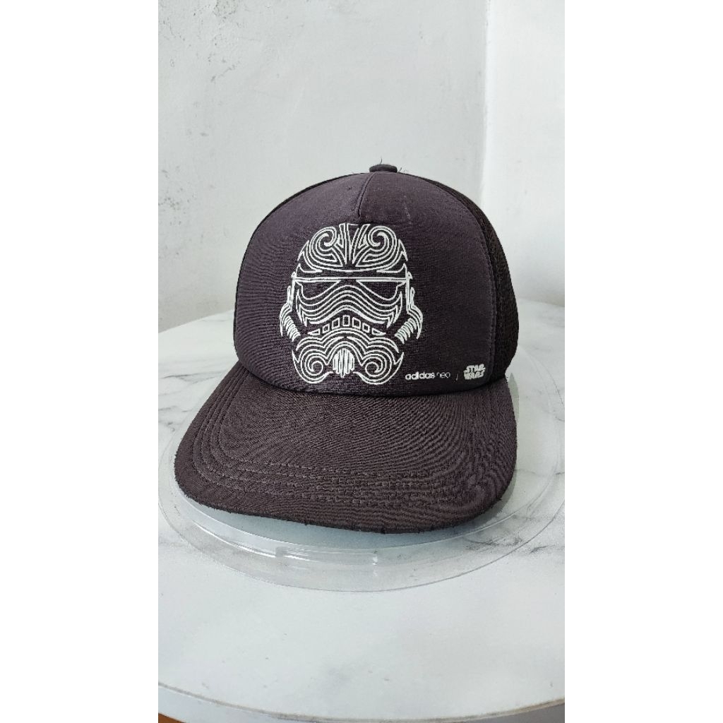 topi baseball snapback adidas x star wars neo limited edition stormtrooper empire