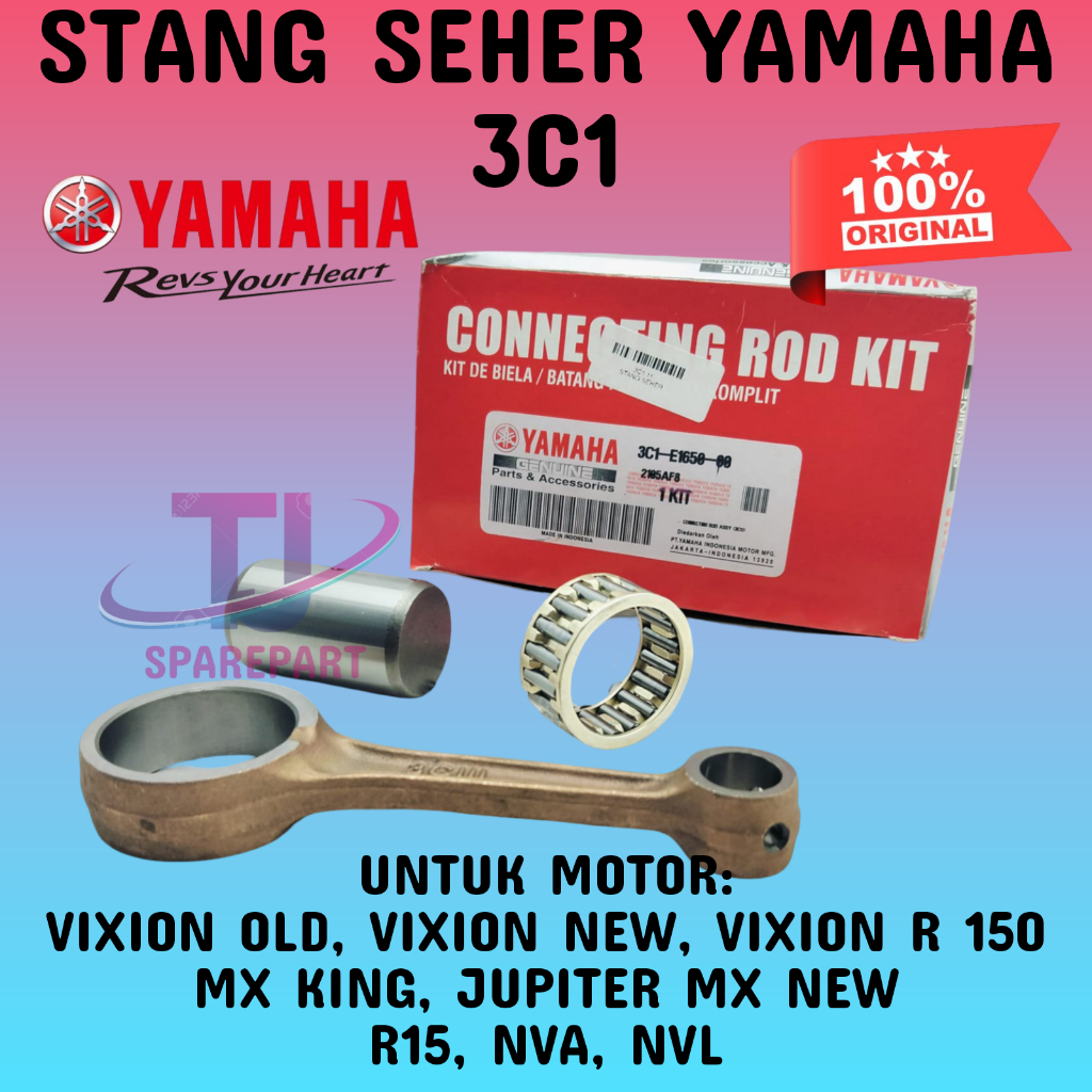 STANG SEHER ONLY KODE 3C1 ORI Yamaha MOTOR Vixion Old Vixion New NVA Original YGP STANG SEHER