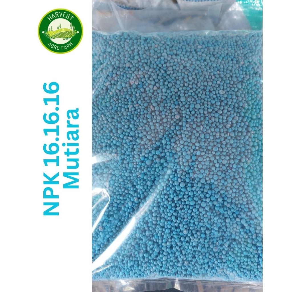 [HARVEST] NPK 16.16.16 MUTIARA REPACK ISI 1 KG, 2 KG, 3 KG, 4 KG & 5 KG